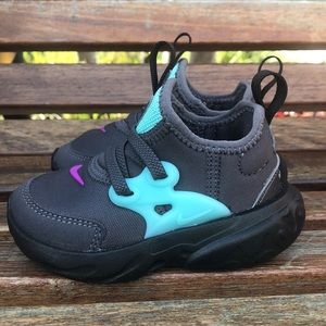 Nike RT Presto (TD)Sz 5 Thunder Grey/Aurora green